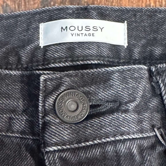 MOUSSY VINTAGE Northville Straight Jean in Black 27 - Picture 5 of 11